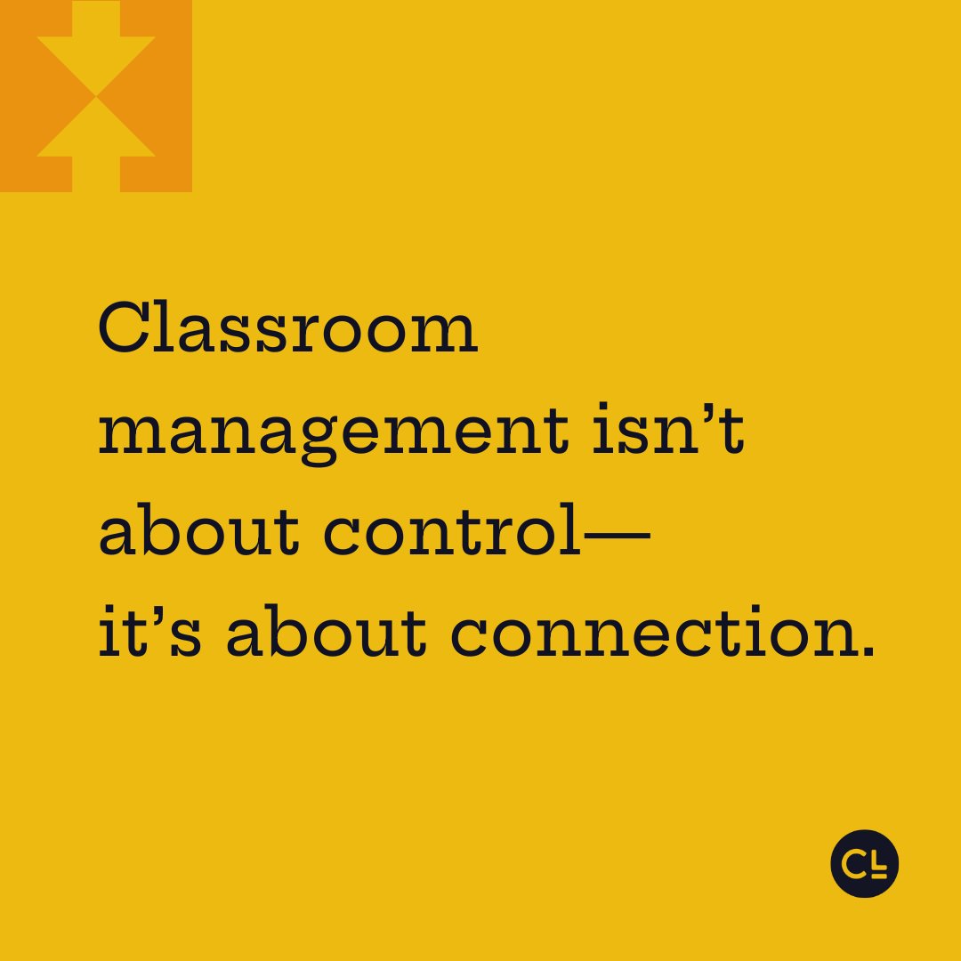 Because students learn best in relationships of trust, not power. ❤️