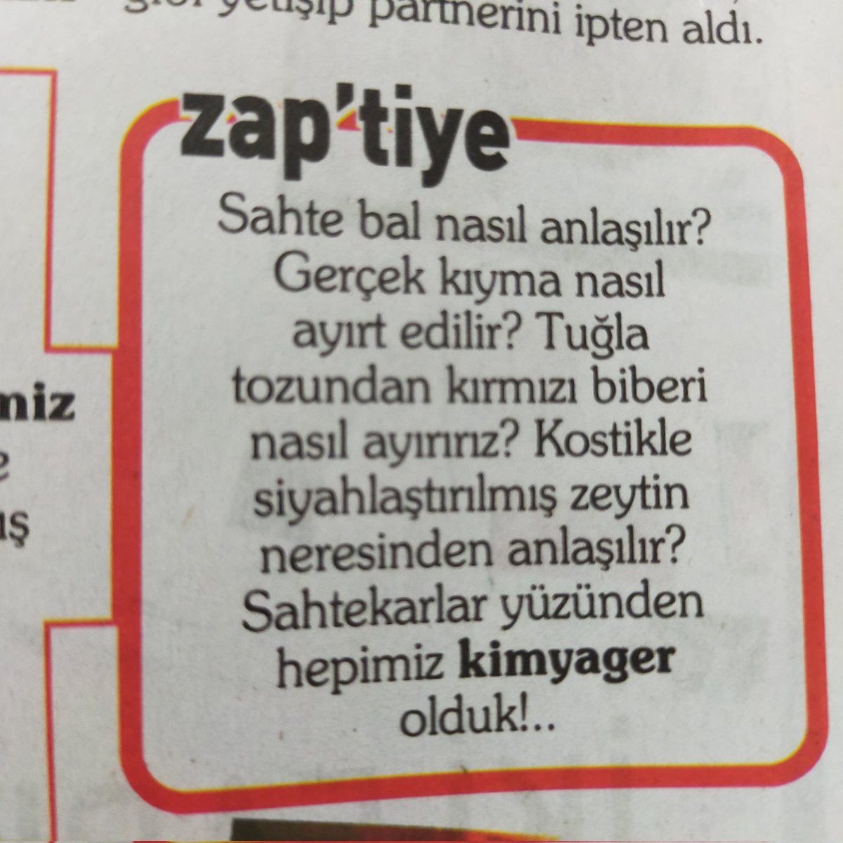 Sabah gazetesi #YükselAytuğ köşesinde günümüz mutfağını gayet güzel ifade etmiş 👍

#kofteciyusuf  #sabahgazetesi #zaptiye
#domuzeti #tagyişlistesi