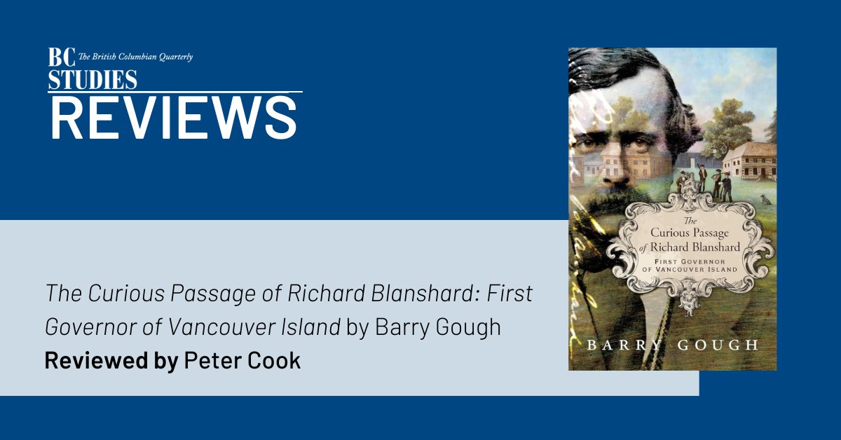 Book Review: The Curious Passage of Richard Blanshard: First Governor of Vancouver Island by Barry Gough (<a href="/Harbour_Publish/">Harbour Publishing</a>)
Review by Peter Cook
Follow the link in our bio to read!
#bookreview #history #britishcolumbia