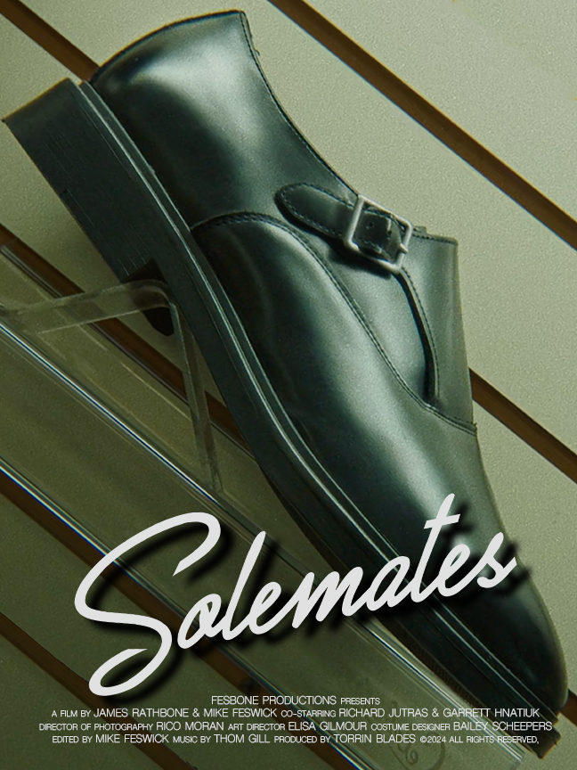 👞We're ecstatic to partner up with SOLEMATES (dir. <a href="/rattlebones/">James Rathbone</a>  &amp; Mike Feswick, prod. <a href="/TorrinBlades/">ᴛᴏʀʀɪɴ</a>). With a world premiere at 2024 <a href="/TIFF_NET/">TIFF</a>, this sly &amp; subversive short takes place in an old-school shoe store, an irresistibly potent zone of erotic possibilities!
