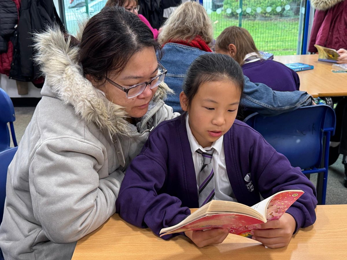 SunnysideAcad's tweet photo. A huge thank you to all the parents and carers who joined us this morning! Your support means the world to our pupils, and they loved reading together. Moments like these foster a love for reading. π
#TeamSunnyside #EveryChildCanShine #ReadingBreakfast #LoveReading https://t.co/I7NVAmI5h9