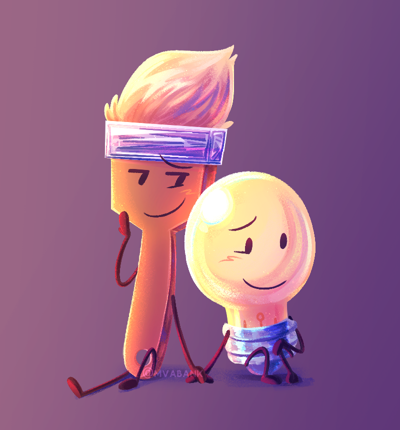 Mvabank's tweet image. I'm coping 💔
also 1k posts yippee
#inanimateinsanity #lightbrush