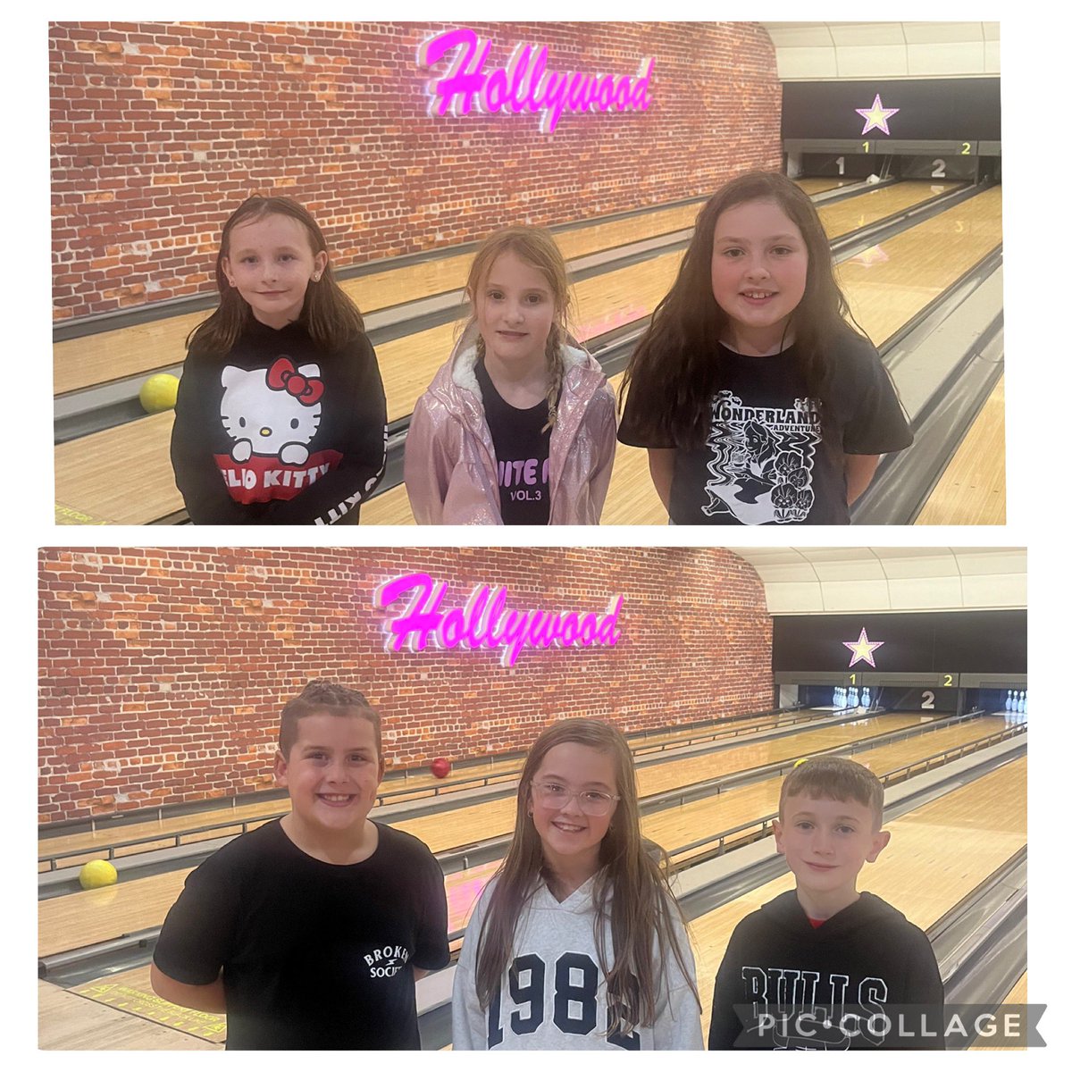 BaglanPrimary1's tweet photo. Our bowling winners #Urddsleepover24 🏴󠁧󠁢󠁷󠁬󠁳󠁿 https://t.co/YLuP23MlgG