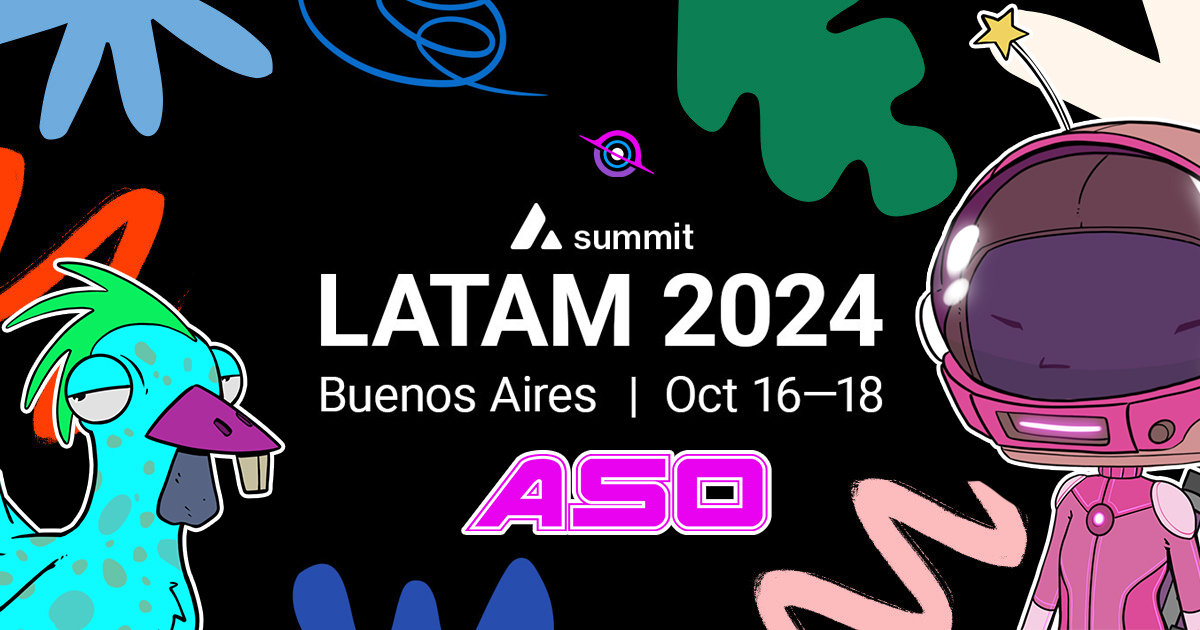 It's very exciting to attend the Avalanche Summit 9000 and share and learn with the AVAX community. I hope to see you there! cackle if you're around.