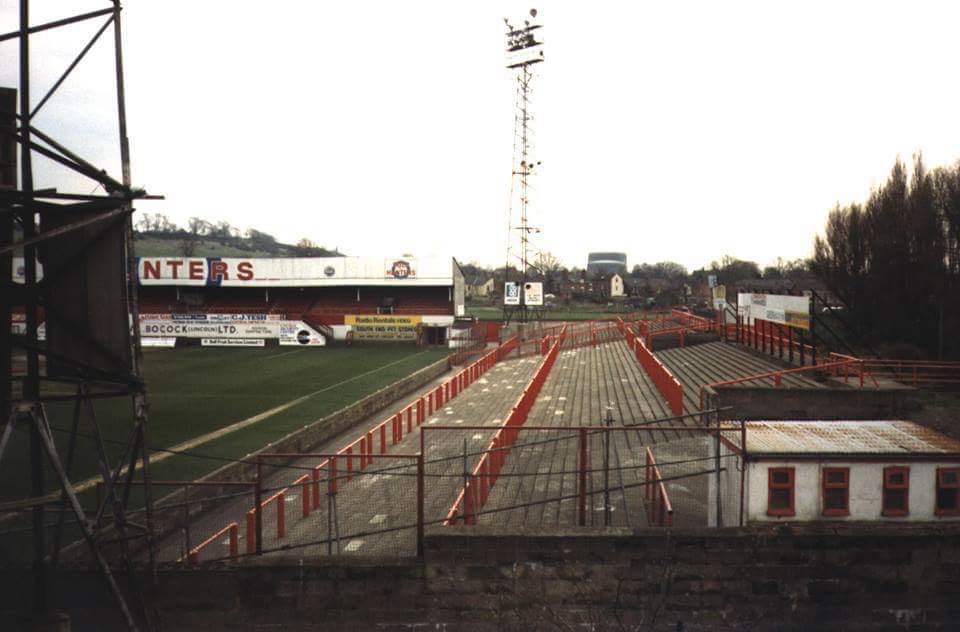 SINCIL BANK home of <a href="/LincolnCity_FC/">Lincoln City FC 🇺🇦</a> 1980's