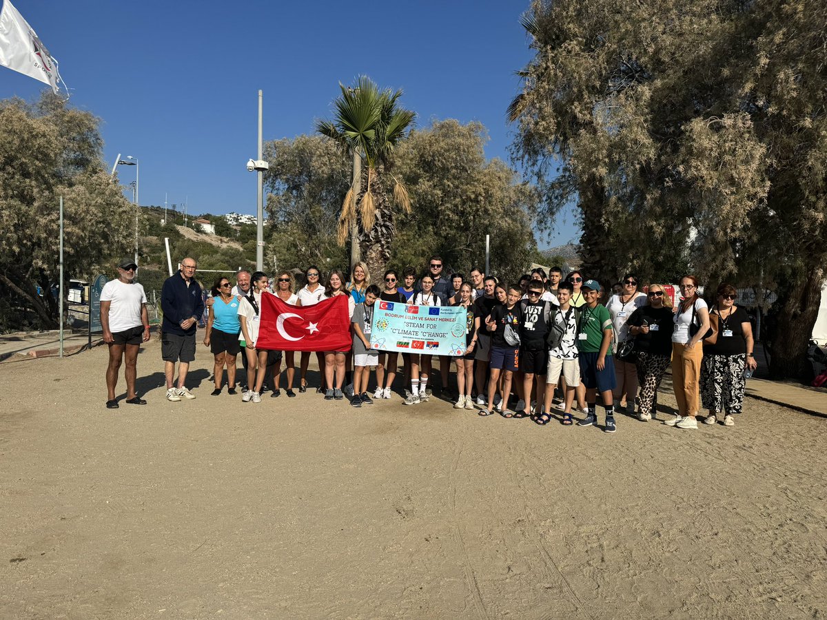 Ortağı olduğumuz "Steam For Climate Change-STEAM4CC" isimli Erasmus projemizin LTT faaliyetlerinin ikinci gününü geride bıraktık. 

<a href="/nihancinar___/">nihancinar</a> 
<a href="/necipakcaa/">Necip Akça</a> 
<a href="/bodrumMEM/">Bodrum İlçe MEM</a>