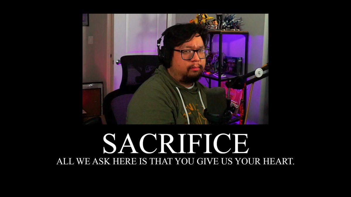 So how do I get on the side of streamer Twitter where creators are making cool stuff? For example, I made a channel point redeem that takes a screenshot, turns it into a demotivational poster, &amp; posts them to my Discord. Maybe I make a calendar from the best ones?