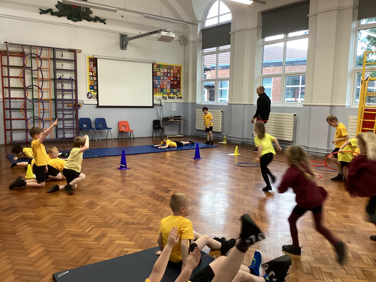 Spring Gardens Primary School (@sgps18) on Twitter photo Mr Pilkington from <a href="/johnspencepe/">John Spence PE</a> ran an army boot camp this afternoon.
We had to shout "Yes Sir!" and salute him.
If we demonstrated strength and resilience, we earned our stripes. Mr Pilkington from <a href="/johnspencepe/">John Spence PE</a> ran an army boot camp this afternoon.
We had to shout "Yes Sir!" and salute him.
If we demonstrated strength and resilience, we earned our stripes.