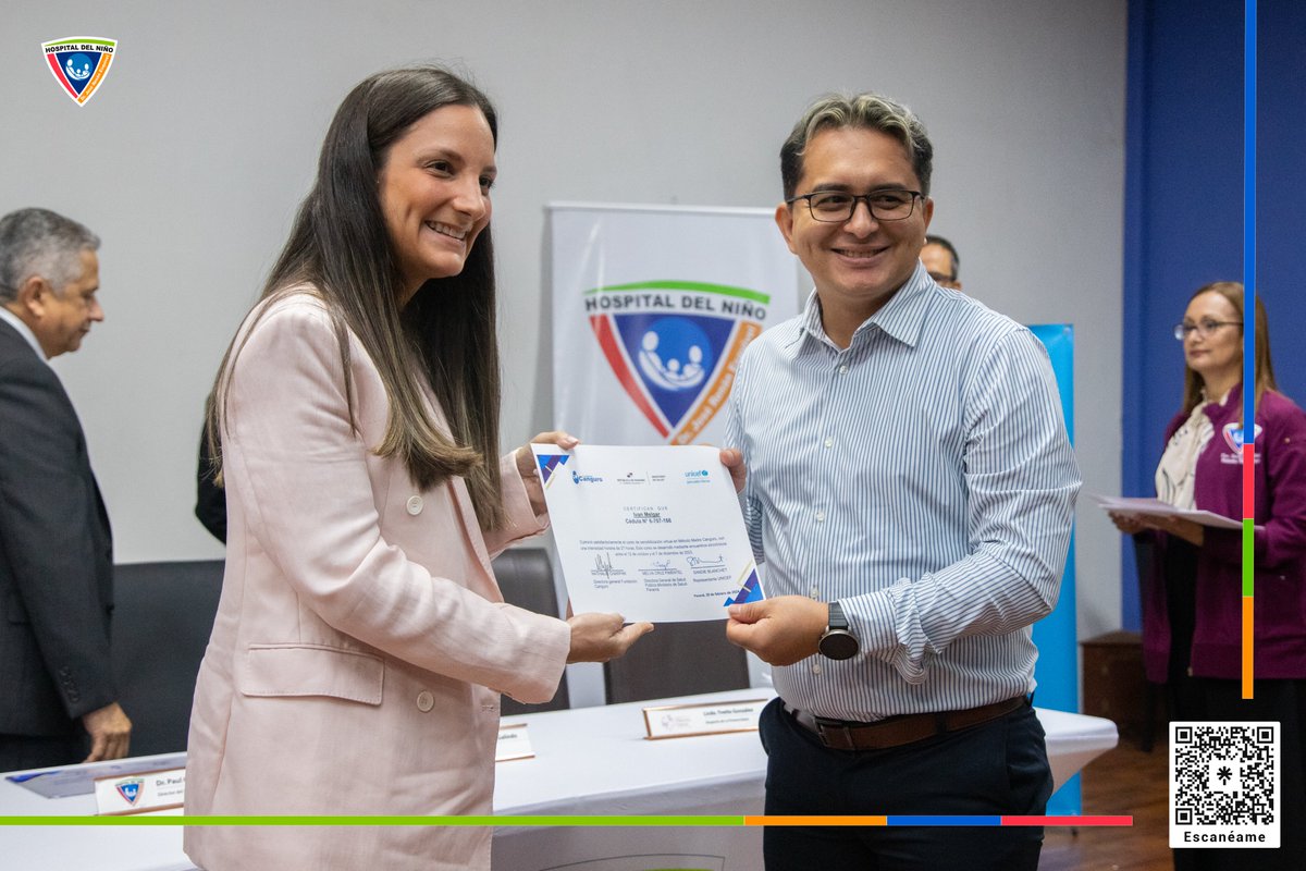 Hospital del Niño - Dr. José Renán Esquivel es certificado en implementación del método Madre Canguro.

Nota Completa:
hn.sld.pa/hospital-del-n…