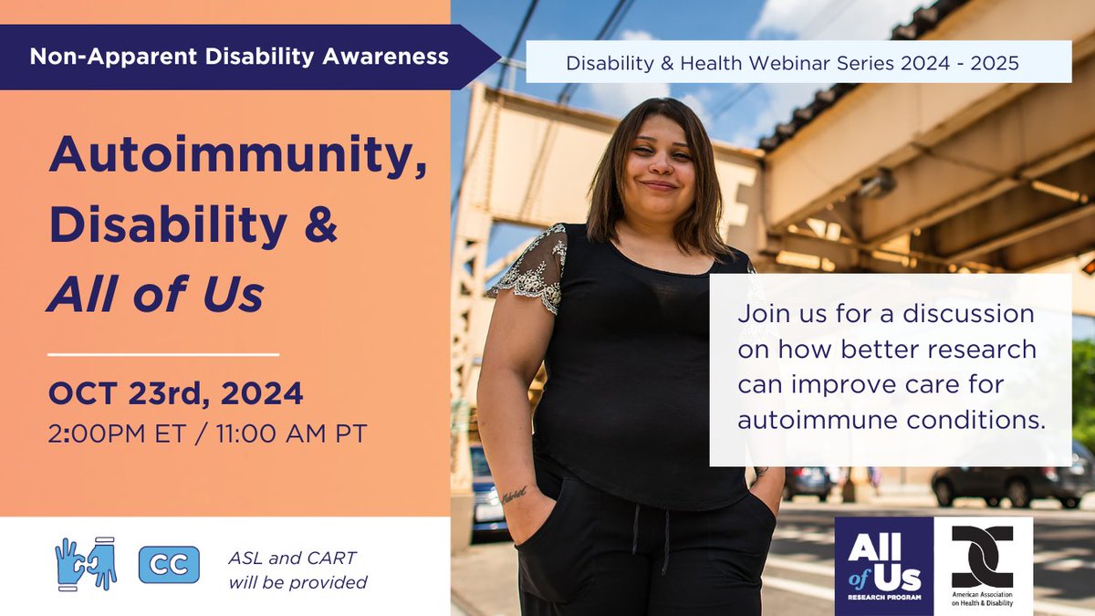 Boston Center for Independent Living (@bostoncil) on Twitter photo Conditions like fibromyalgia and POTS can have a big impact on daily life. We're still learning how to support people with these #InvisibleDisabilities. Join <a href="/AAHD1/">AAHD Disability</a> on October 23rd for a conversation on how research can improve care for them: bit.ly/DH-Autoimmunity Conditions like fibromyalgia and POTS can have a big impact on daily life. We're still learning how to support people with these #InvisibleDisabilities. Join <a href="/AAHD1/">AAHD Disability</a> on October 23rd for a conversation on how research can improve care for them: bit.ly/DH-Autoimmunity