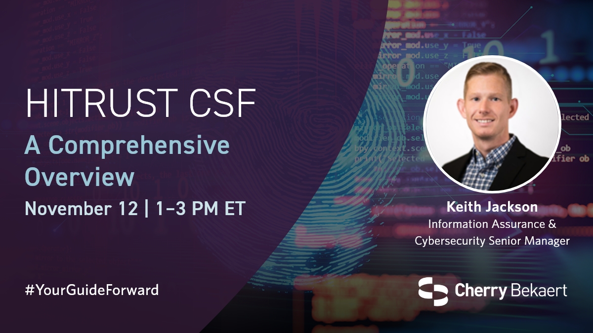 CherryBekaert's tweet image. Is your organization&apos;s sensitive information fully protected and compliant with third-party regulations? Join our CPE webinar on the HITRUST Framework &amp;amp; discover how certification can benefit your company. Register now! okt.to/l3UMr5

#HITRUST #Cybersecurity #HITRUSTCSF