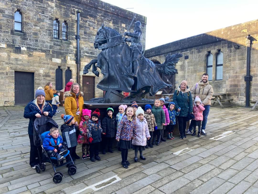 Bringing our learning about Harry Hotspur to life for our youngest children <a href="/alnwickcastle/">Alnwick Castle</a>