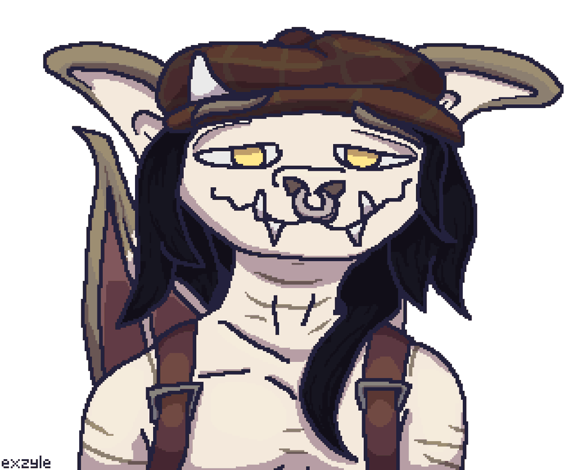 this freaky ass gargoyle .,,  stop looking at m e like that..

#Deadlockfanart #deadlock_ivy #deadlock