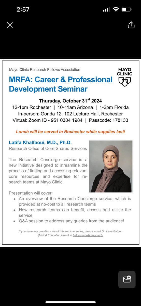 Mayo Research Fellows’ Association (MRFA) tweet media