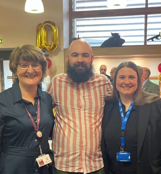 Rowena Harrison ๐ณ๏ธโ๐ (@roharrisonot) on Twitter photo Celebrating 10 years of SVR supporting Scotland's veterans, congratulations! Thanks to SVR & the veterans for inviting us along & for continuing to welcome & support GCU Occupational Therapy students on placement <a href="/ScotVetRes/">SVR</a> <a href="/GcuOcc/">GCU Occupational Therapy</a> <a href="/janetharkess/">Janet Harkess</a> <a href="/OTTamWhyte/">Tam Whyte</a> <a href="/ScotVeteranComm/">ScotsVeteransComm</a> Celebrating 10 years of SVR supporting Scotland's veterans, congratulations! Thanks to SVR & the veterans for inviting us along & for continuing to welcome & support GCU Occupational Therapy students on placement <a href="/ScotVetRes/">SVR</a> <a href="/GcuOcc/">GCU Occupational Therapy</a> <a href="/janetharkess/">Janet Harkess</a> <a href="/OTTamWhyte/">Tam Whyte</a> <a href="/ScotVeteranComm/">ScotsVeteransComm</a>