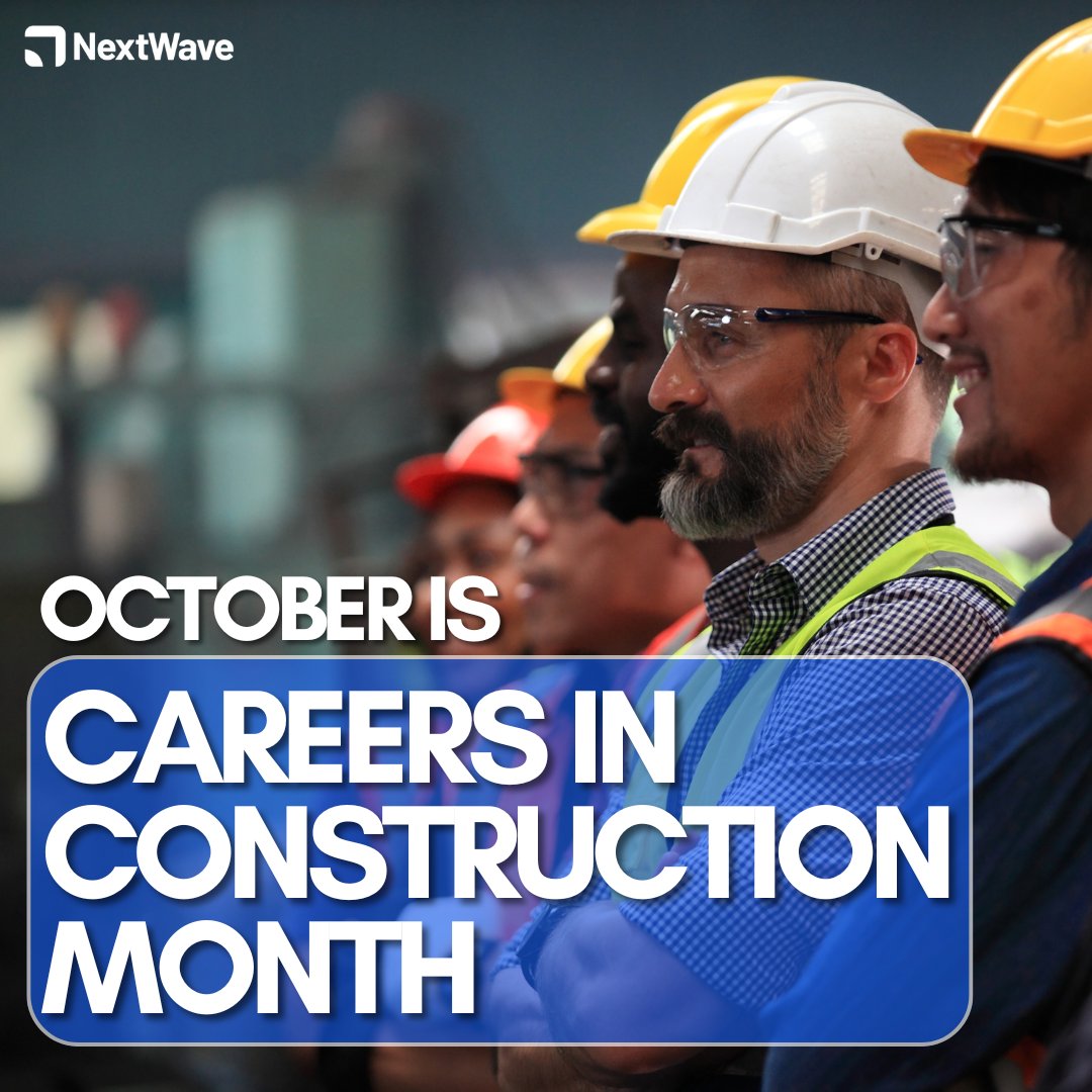 🚧 It’s Careers in Construction Month! 🏗️ Explore the vast opportunities in the construction industry—from hands-on trades to leadership roles. Let’s build a brighter future together. 🔨
 
#CareersInConstruction 
#BuildYourFuture 
#ConstructionJobs
#NextWaveSafety