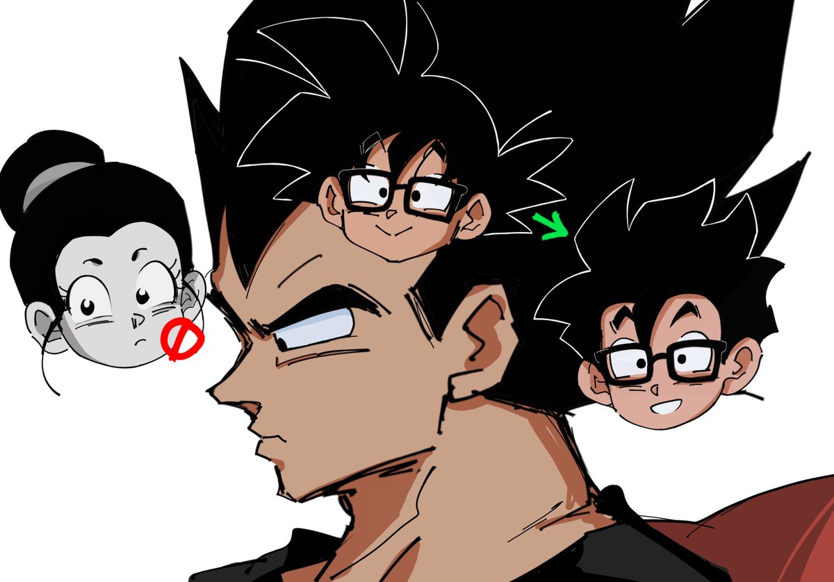 gokutrash's tweet image. Do you guys remember that one Goku glasses figure?