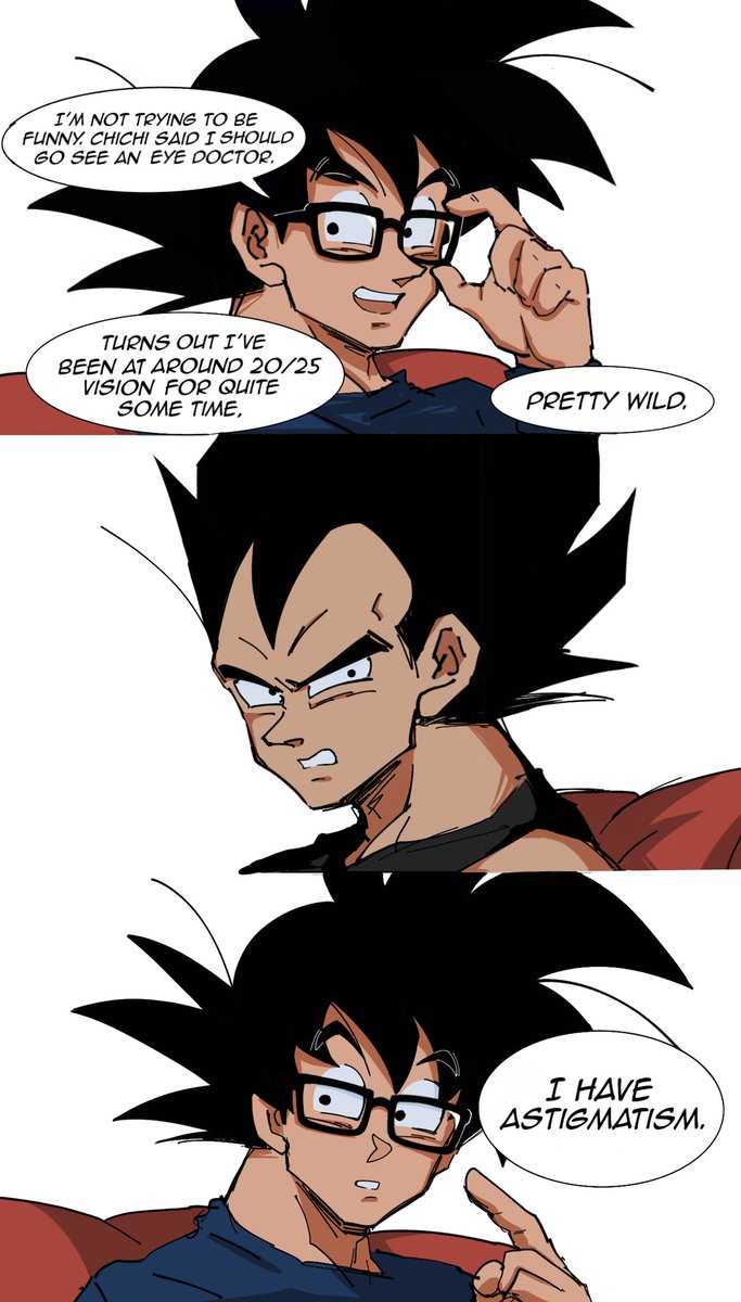 gokutrash's tweet image. Do you guys remember that one Goku glasses figure?