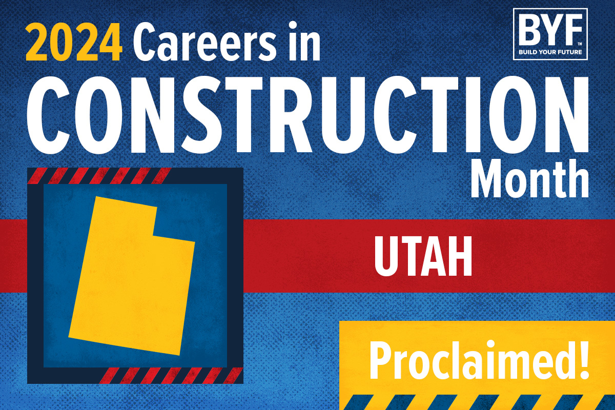 Build Your Future (@buildyourfuture) on Twitter photo It's official! Utah has proclaimed October as #CareersInConstruction Month. Thanks to <a href="/HughesGC1958/">Hughes General Contractors</a> and <a href="/GovCox/">Governor Cox</a> for supporting the industry! #BuildYourFuture #SkilledTrades #ConstructionCareers #Utah It's official! Utah has proclaimed October as #CareersInConstruction Month. Thanks to <a href="/HughesGC1958/">Hughes General Contractors</a> and <a href="/GovCox/">Governor Cox</a> for supporting the industry! #BuildYourFuture #SkilledTrades #ConstructionCareers #Utah
