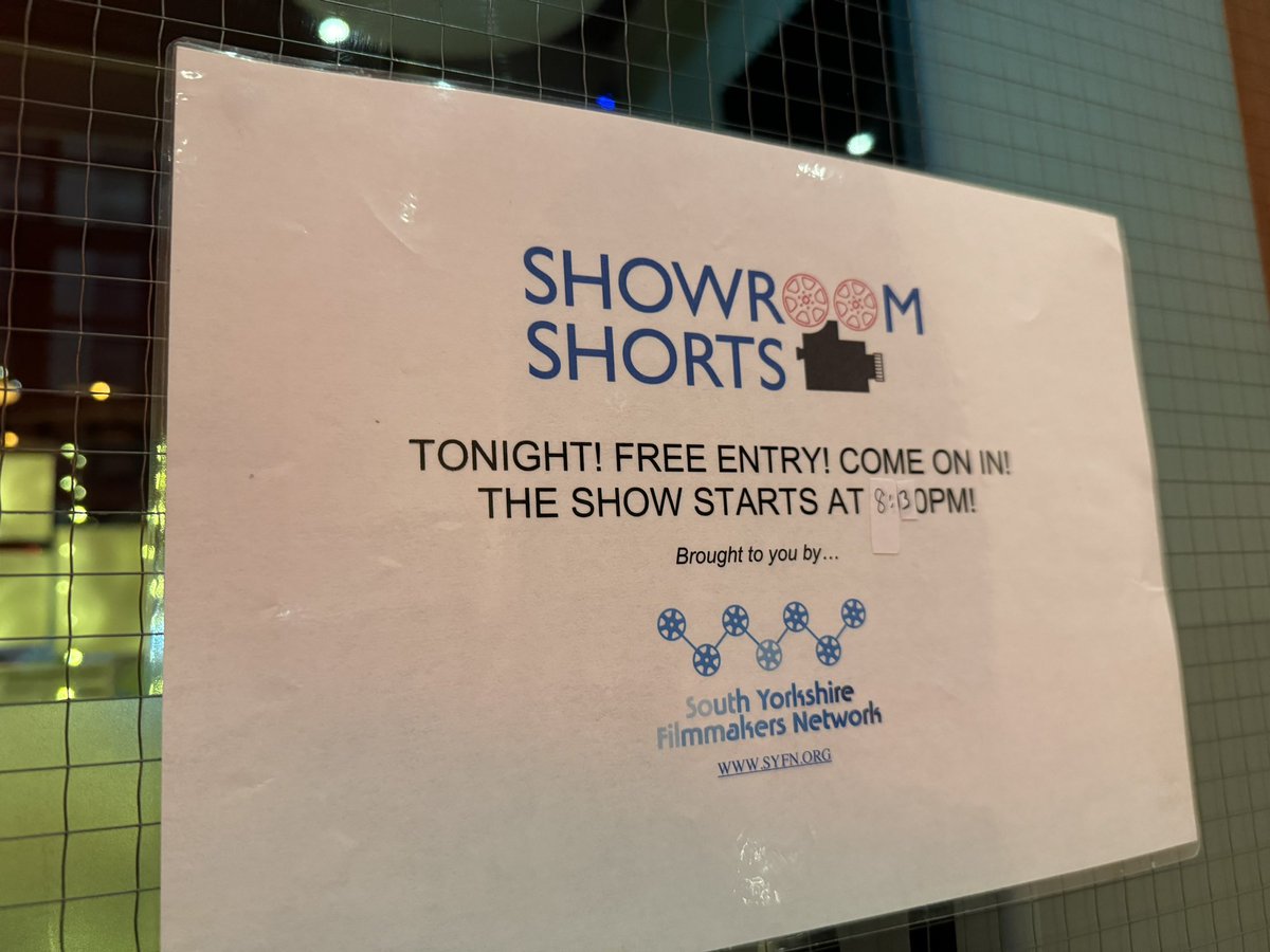A full house for this month’s Showroom Shorts - October 2024 event - really pleased to see so many of you and to have such a great variety of films on the screen! Come on down and join us - we’re on til at least 10:30 tonight! <a href="/showroomcinema/">Showroom Cinema</a> #shorts #filmmaking #free!