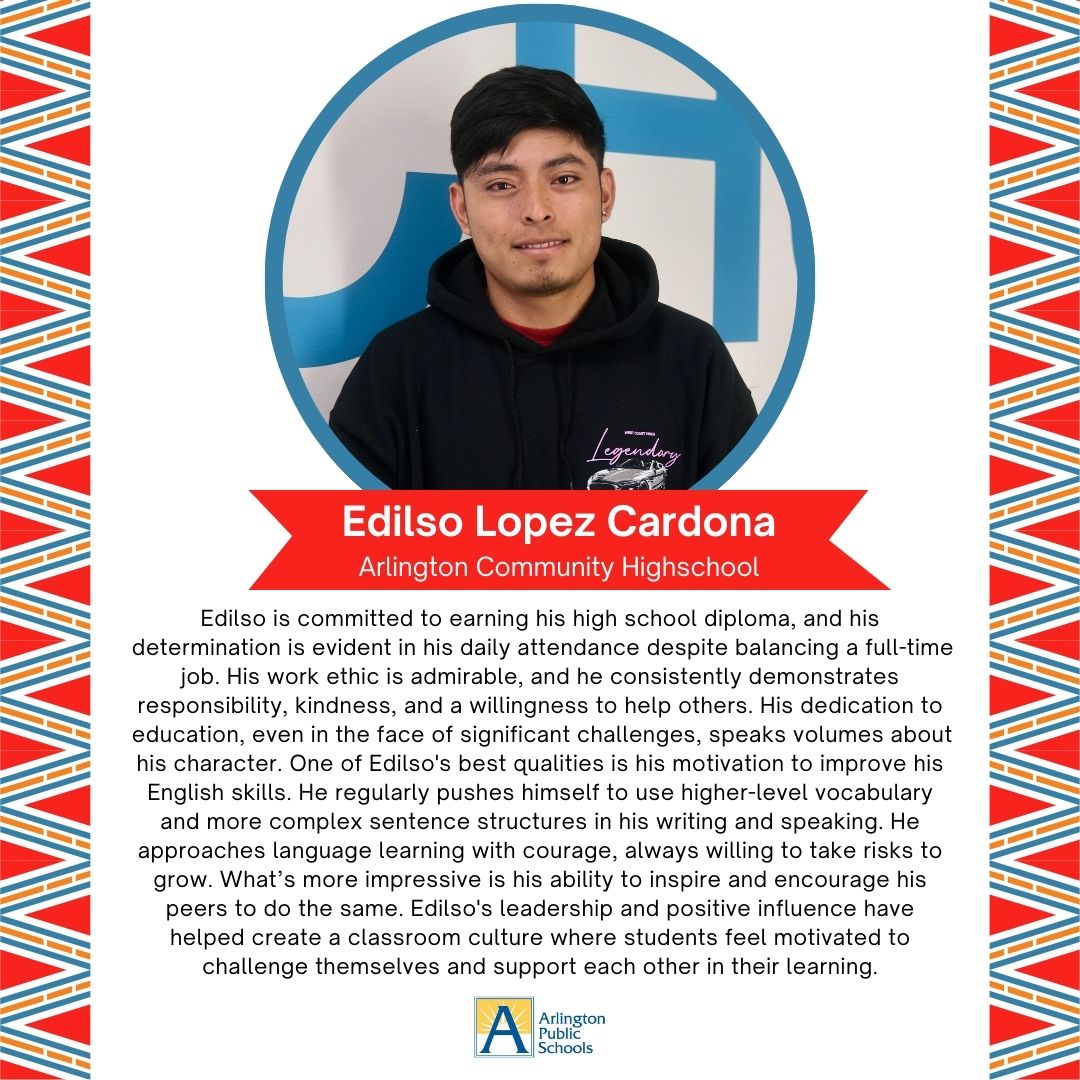 APSVirginia's tweet image. On the final day of Hispanic Heritage Month, Arlington Public Schools celebrates our Hispanic student leaders.

Read More ➡️ l8r.it/wm4e

#APSisAwesome #APSHHM #OneTeamOneAPS