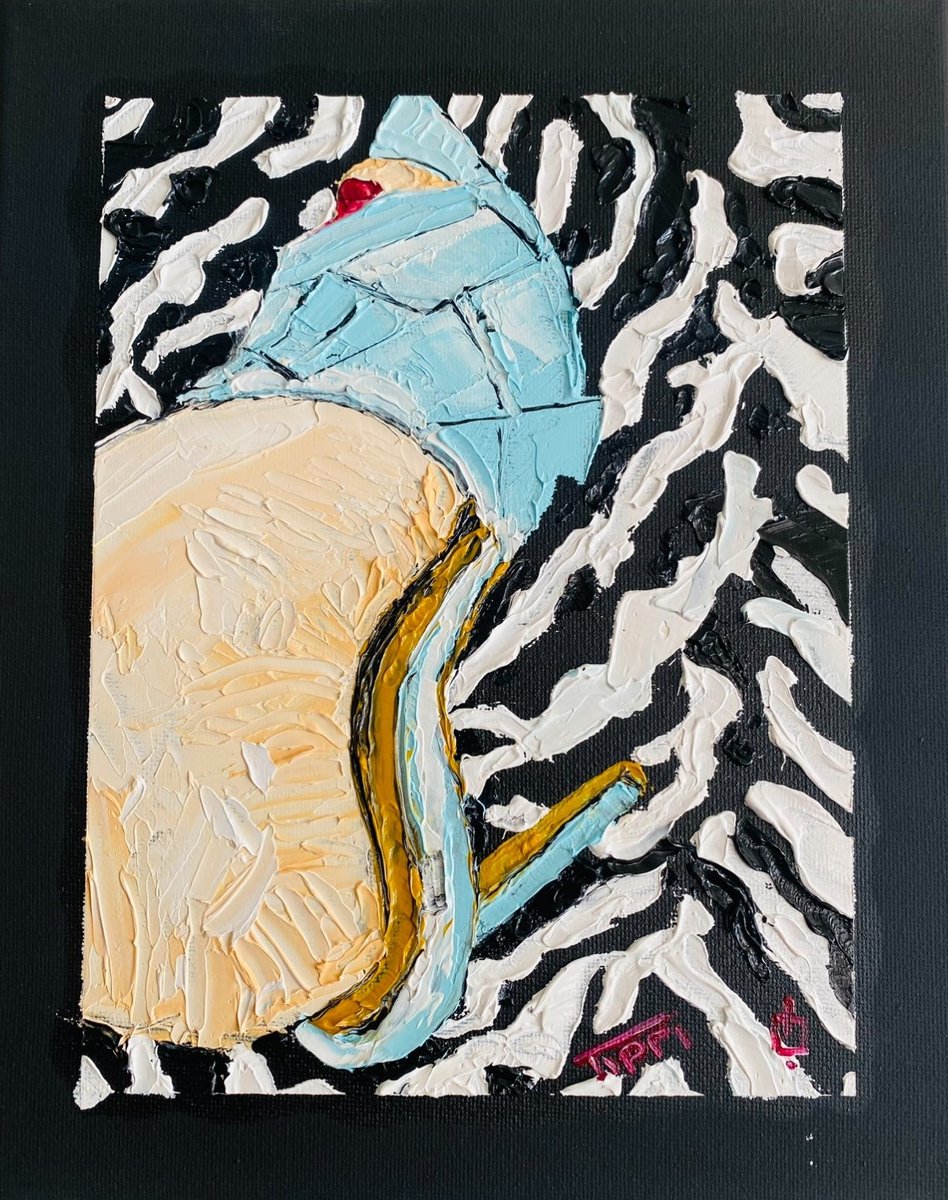 NEW at the #SCSC   

Blue Shoe Zebra by @Daurkdeeds 

softcornersabq.com/artist/tippi-h…

YES, we can ship to you ... and YES, if you're in #Albuquerque, we want to show you in person!
