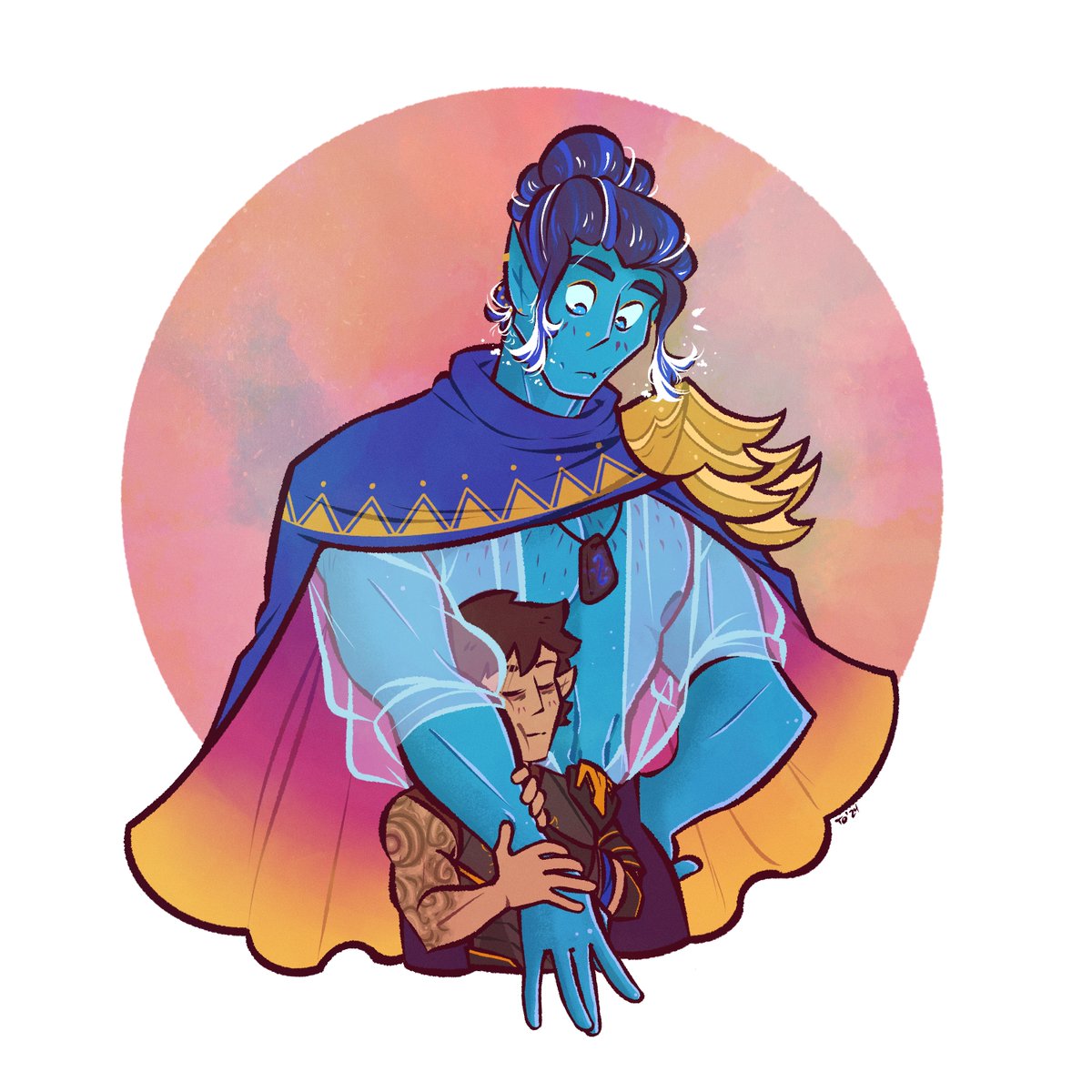 Cautious -&gt; Comfort #CriticalRole #CriticalRoleArt #criticalrolefanart