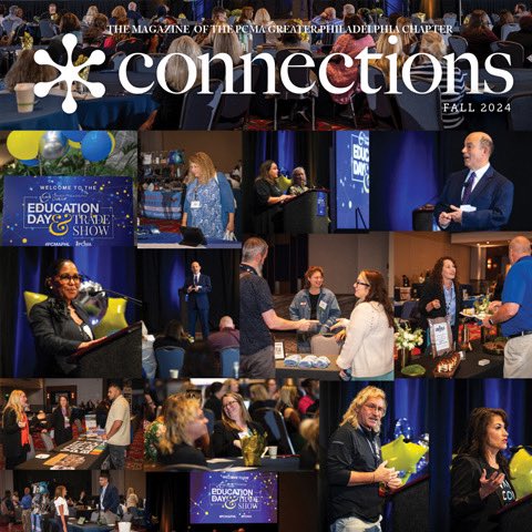 PCMAPHL's tweet photo. The fall issue of Connections, the magazine of the PCMA Greater Philadelphia Chapter, is now available online:
https://t.co/SzJi6kuiDs https://t.co/5kbd5mUMbU