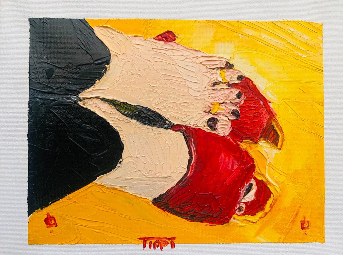 NEW at the #SCSC - 
Red Shoes by @Daurkdeeds 

Details: softcornersabq.com/artist/tippi-h…

We'd LOVE to show you this piece in person and YES, we can ship to you ...