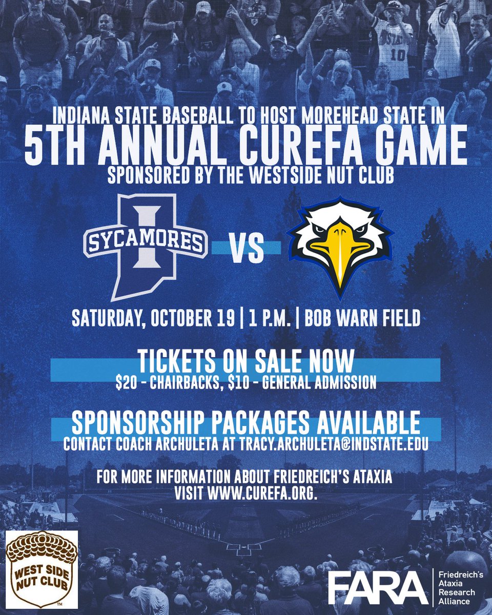 We're back in action this weekend!

Get your tickets today for the #CUREFA Game this Saturday at Bob Warn Field against Morehead State and support a great cause!

More information ⤵️
tinyurl.com/4anw4zfy

We'll see you there

#MarchOn