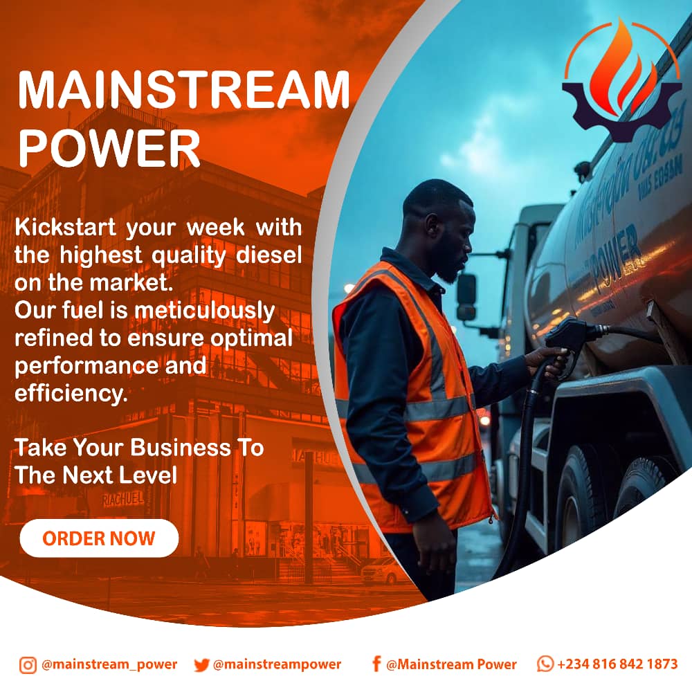 mainstreampower's tweet photo. πͺπΎβ½ Power up your business and stay ahead with top-quality fuel that keeps you going strong.
#dieselpower #dieseldelivery #energy #mainstreampower #reliableenergy https://t.co/rF1vueth2R