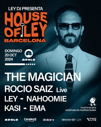 #Noticias. House of <a href="/Ley_dj/">Ley</a> vuelve a @Sala_Apolo

j-musind.blogspot.com/2024/10/house-…