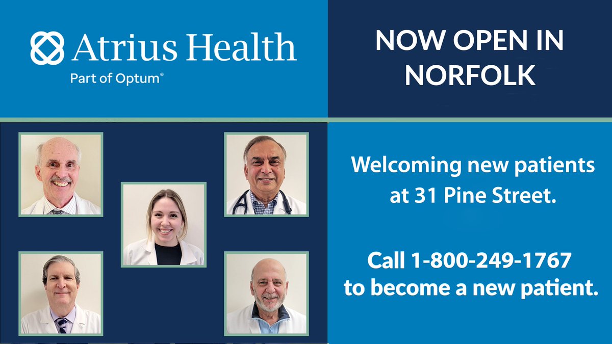 Atrius Health Norfolk is now open! We’re excited to announce the ...