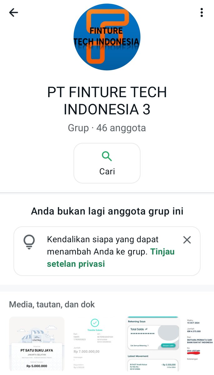 Ari_arifda's tweet photo. Ada yang pernah ikutan investasi ini ga ya teman2...? Uang saya sudah 38jt an habis...saya disuruh trf 38jt an lagi agar uang balik dan belipat..?? Beneren ga sih ya?? Ikhasin atau lanjut..?? https://t.co/PiGmihQ1W8