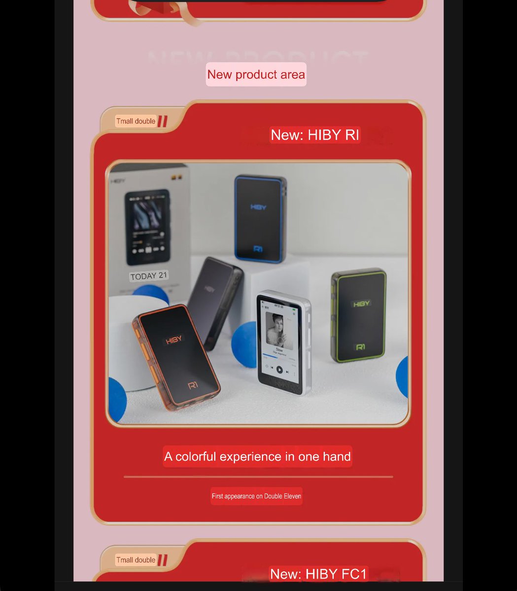 mobilaudiophile's tweet image. We have a tiny meteorite coming up with the name of R1!

Let’s keep our eyes peeled for the 11.11 sale festival at hiby.com

@hiby_music @mobilaudiophile #dap #digitalaudioplayer #portable #wallet #music #news