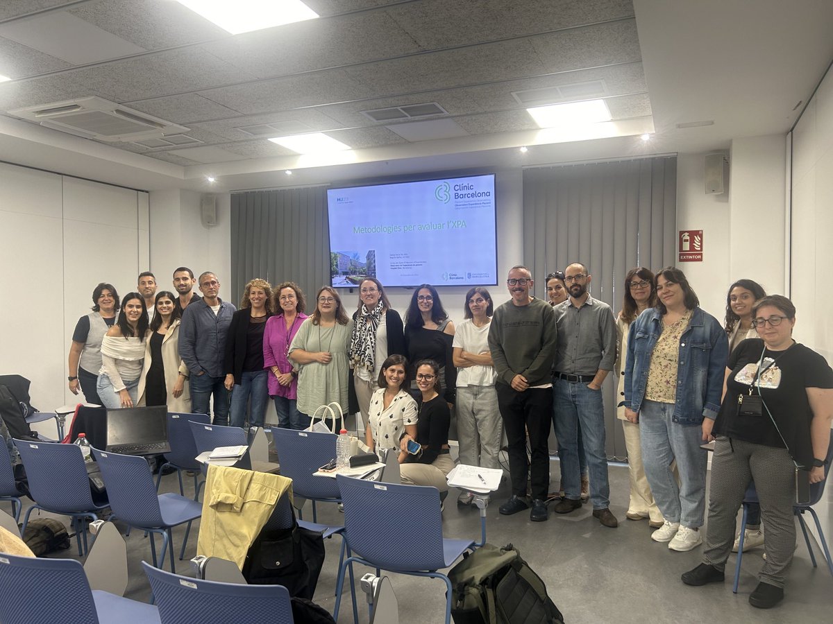 Iniciamos nuestro camino en la XPA de la mano de los expertos <a href="/32994ors/">Olga Rubio</a> ⁦<a href="/ObservatoriXPA/">Observatori XPA</a>⁩ Hoy Jornada de formación ⁦<a href="/hjoan23/">Hospital Universitari Joan XXIII</a>⁩ pasión por la mejora ⁦<a href="/UCI_Joan23/">UCI H. U. Joan XXIII</a>⁩ 🔝🔝