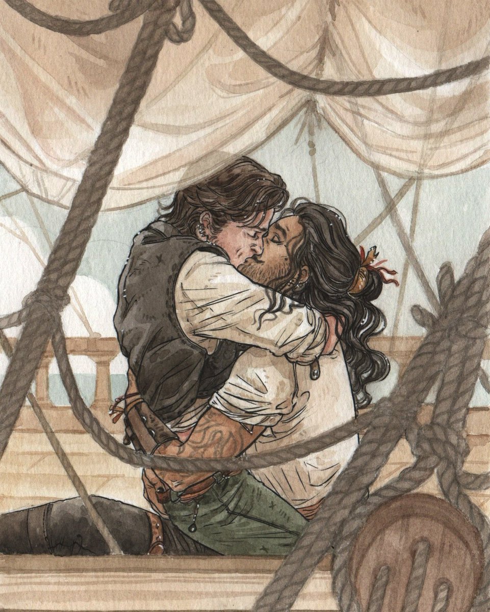 𝑊𝑒'𝑟𝑒 𝑓𝑙𝑦𝑖𝑛𝑔 ℎ𝑖𝑔ℎ 
𝑊𝑒'𝑟𝑒 𝑤𝑎𝑡𝑐ℎ𝑖𝑛𝑔 𝑡ℎ𝑒 𝑤𝑜𝑟𝑙𝑑 𝑝𝑎𝑠𝑠 𝑢𝑠 𝑏𝑦 
𝑁𝑒𝑣𝑒𝑟 𝑤𝑎𝑛𝑡 𝑡𝑜 𝑐𝑜𝑚𝑒 𝑑𝑜𝑤𝑛 
𝑁𝑒𝑣𝑒𝑟 𝑤𝑎𝑛𝑡 𝑡𝑜 𝑝𝑢𝑡 𝑚𝑦 𝑓𝑒𝑒𝑡 𝑏𝑎𝑐𝑘 𝑑𝑜𝑤𝑛 𝑜𝑛 𝑡ℎ𝑒 𝑔𝑟𝑜𝑢𝑛𝑑 

#OFMDfanart
#edizzy
#izzyhands