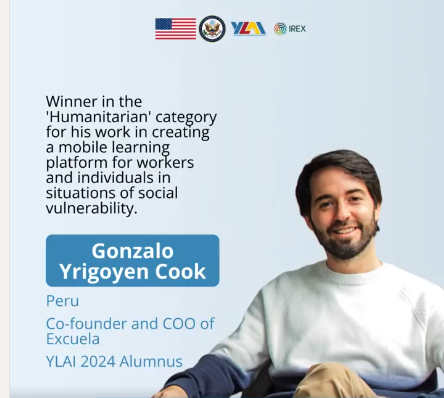We are so proud of Gonzalo for being selected as a winner in the Humanitarian category in MIT Technology Review's Innovators under 35 for 2024. Congrats to all the <a href="/YLAINetwork/">YLAINetwork</a> alums who won this year. Interested in hosting a YLAI fellow in 2025? Email info@globaltieskzoo.org!