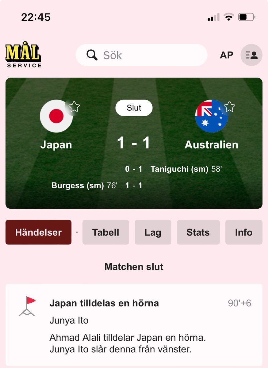 AxelVinter's tweet image. Tror aldrig jag har sett en match sluta lika pga självmål åt båda hållen