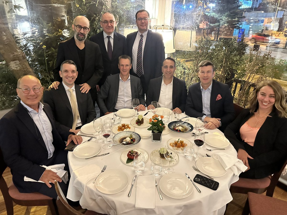 blcct1926's tweet photo. We were very pleased to host the General Manager @BelgianChambers , Wouter Van Gulck  for dinner with our extended board members during his visit to istanbul. https://t.co/kXJ4BBAdnZ