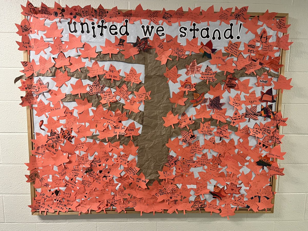 United we stand! #nationalbullyingpreventionmonth #AtBVYouMatter