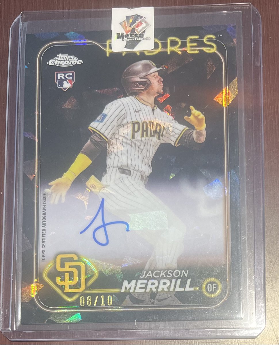 <a href="/TheMeccaOfSC/">TheMeccaOfSportsCards</a> just arrived! A first time breaker with these guys and not only did they pull this 🔥for me they donated cards for the kids at Radys Children’s Hospital in San Diego. Class act, great guys, &amp; if they were on Game of Thrones, they would be “Pullers of Fire”. #RipHere