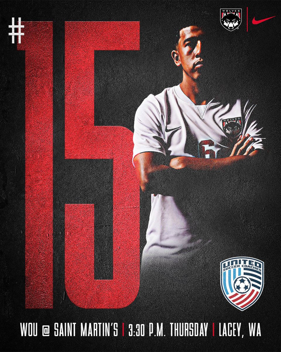 Wolves in the top 15 ...

The Western Oregon men's soccer team leaped to No. 15 in the latest United Soccer Coaches NCAA D-II Top 25 

Release/Poll: wouwolves.com/news/2024/10/1…