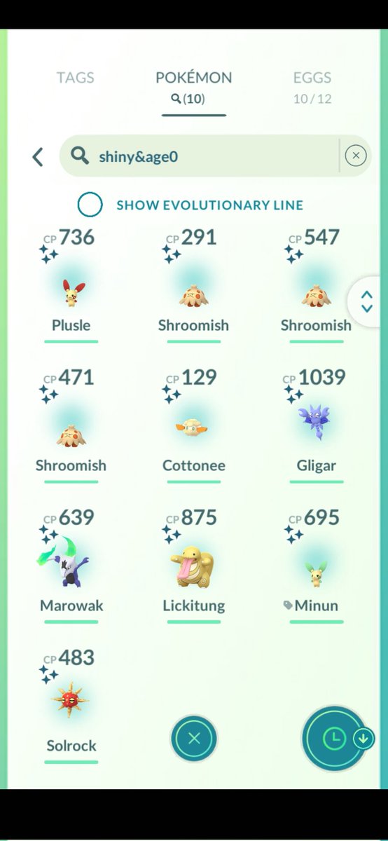 Been a while since I pulled these numbers! 🤩

#Pokemon #PokemonGo #ShinyPokemon #Niantic