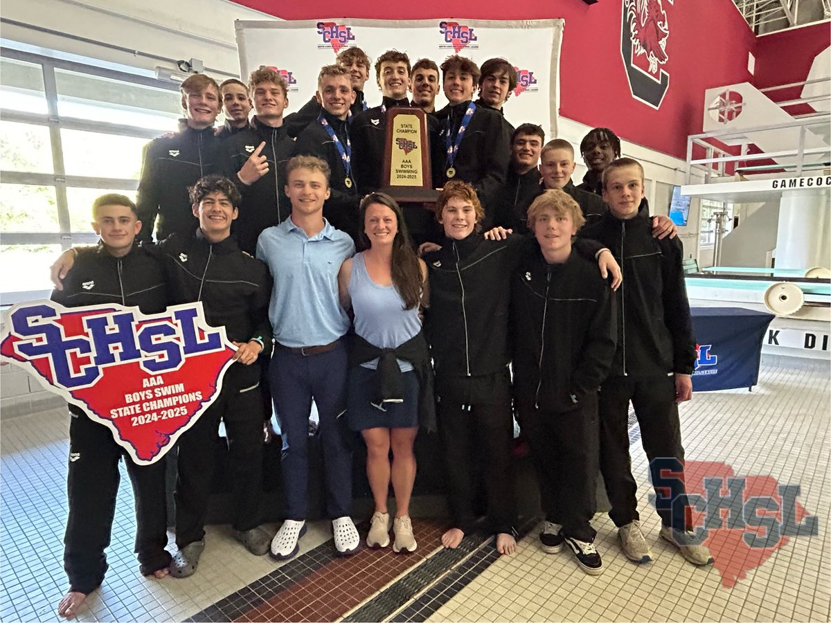 SCHSL (@schsl) on Twitter photo 🏊🏻Congratulations <a href="/GMCBlazerNews/">Greer Middle College</a> 🎉 the 2024 Class AAA Boys Swim Champion🏊🏻
#WeAreSCHSL
#BenchBadBehavior
#ChampionshipTime🏆 🏊🏻Congratulations <a href="/GMCBlazerNews/">Greer Middle College</a> 🎉 the 2024 Class AAA Boys Swim Champion🏊🏻
#WeAreSCHSL
#BenchBadBehavior
#ChampionshipTime🏆
