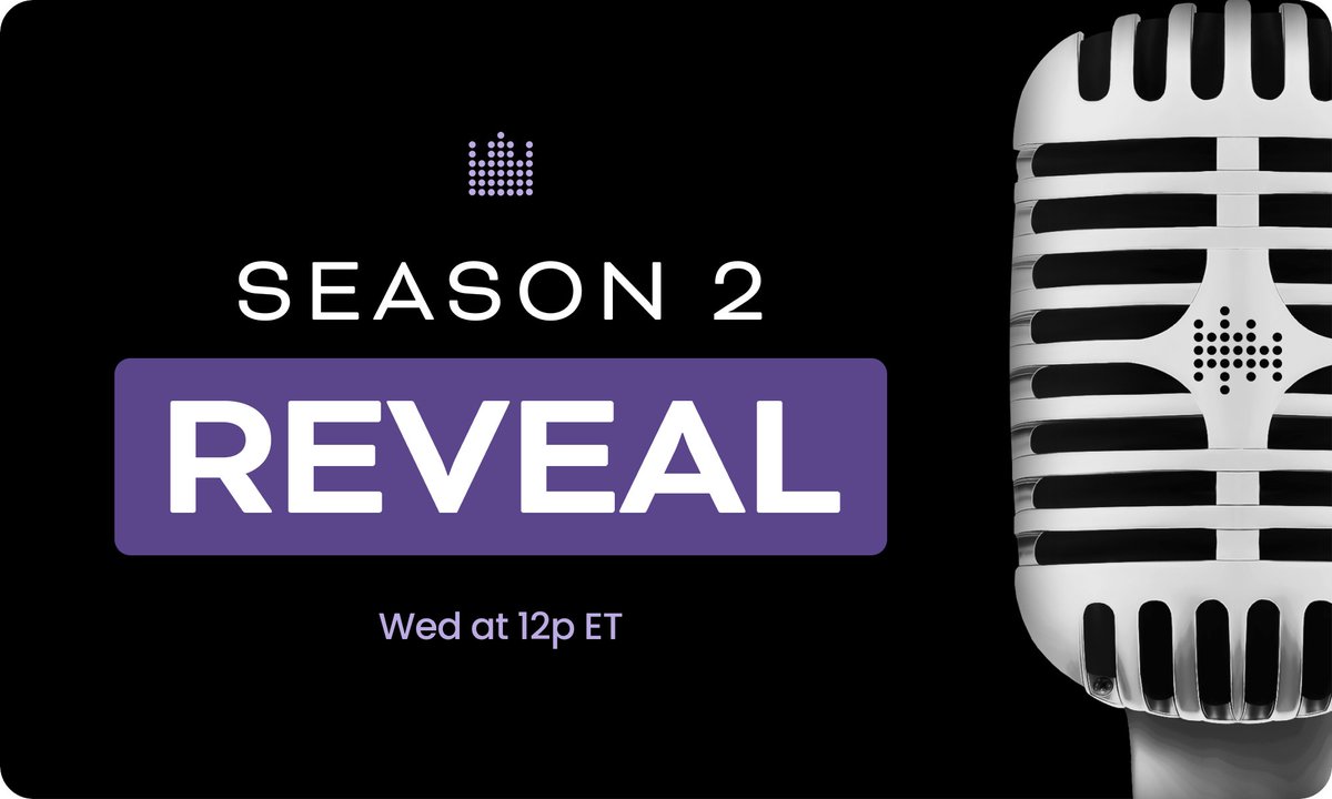 mojoidentity's tweet image. The BIG Season 2 reveal, tune in tomorrow...

✨LIVE✨ from our Discord
discord.gg/mojoverse