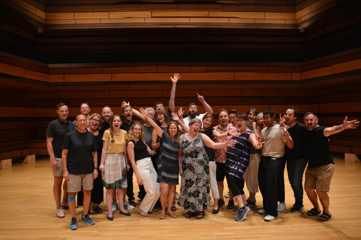 canadian_choir's tweet photo. Massive shoutout to Mike Cassells (recording, mixing, mastering engineer) and Mark Ramsay (production assistant) for their incredible work on the Where Waters Meet album! 🎶✨ You can listen to Where Waters Meet on your platform of choice: https://t.co/2pd41LU1XA https://t.co/uhYeRafwnM