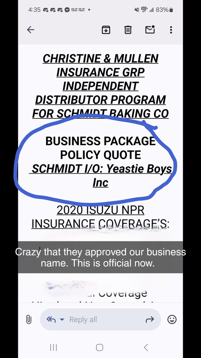 I can't believe they approved our business name. Wednesday, we sign our paperwork to own the route. Finally, becoming a business owner