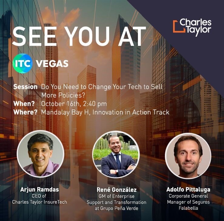 Day 1@t #ITC2024!🚀Ready to dive into the future of technology for #insurance with the best minds in the industry? Don’t miss our session, Do you need to change your tech to sell more policies? tomorrow 2:40 PM. Learn how #InsurTech can give your business a competitive edge.