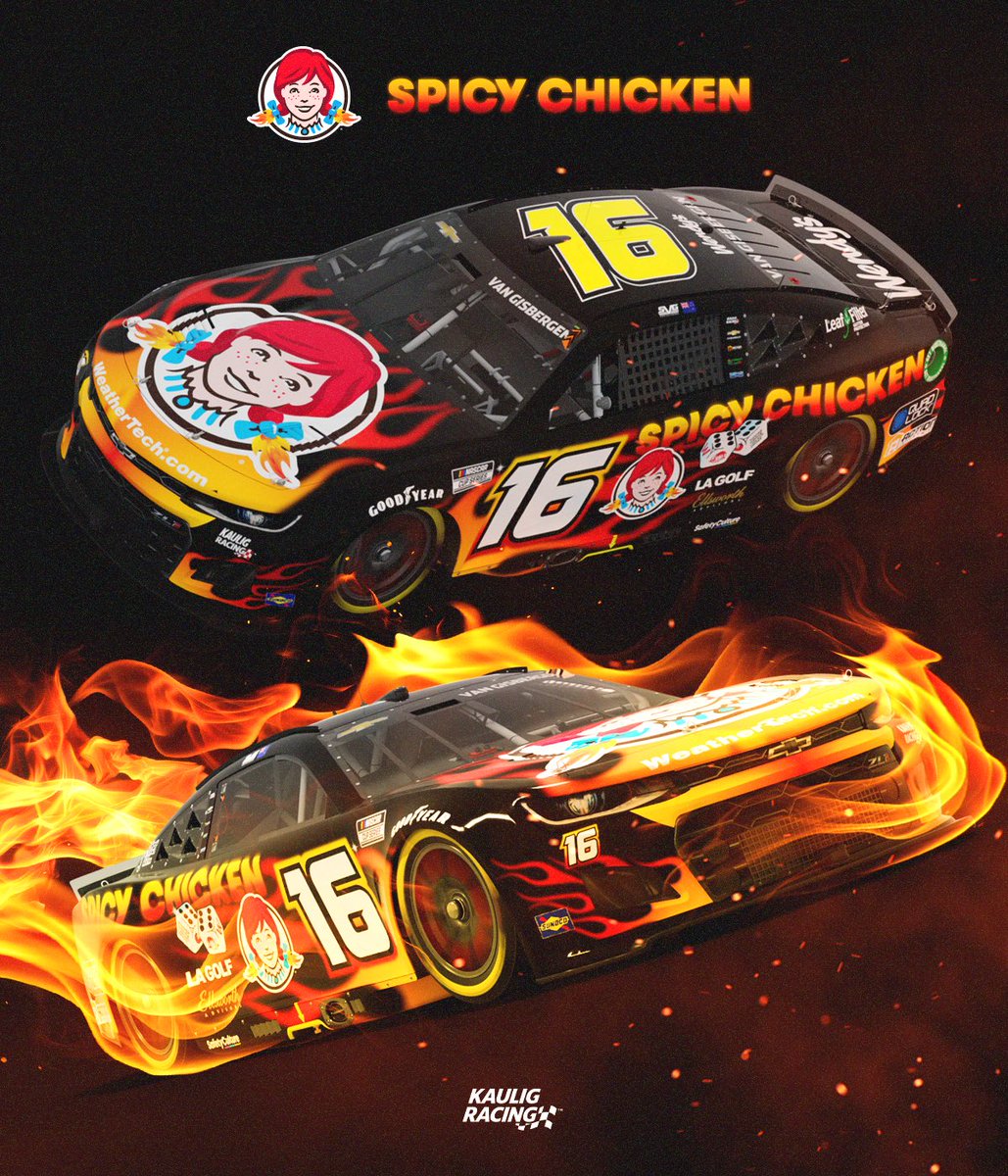 Spicing things up this weekend. 🥵

SVG is bringing <a href="/Wendys/">Tendy’s</a> spicy chicken to <a href="/LVMotorSpeedway/">Las Vegas Motor Speedway</a>!